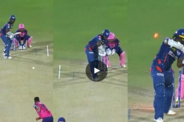 IPL 2023 [WATCH]: Ravichandran Ashwin cleans up Kyle Mayers with a ripper in RR vs LSG clash