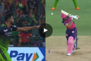 WATCH: Mohammed Siraj's brilliant inswinger leaves Jos Buttler clueless as the RR opener departs for a duck