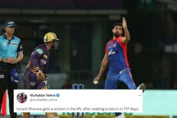 IPL 2023: Fans go wild as Ishant Sharma makes a remarkable comeback in DC vs KKR clash