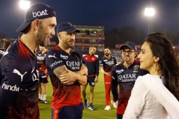 IPL 2023: Netizens poke fun at viral images of Glenn Maxwell, Virat Kohli having chat with Preity Zinta after PBKS-RCB clash