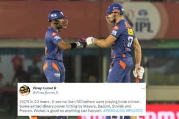 Twitter erupts as LSG demolish PBKS to post second biggest total in IPL history