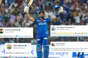 Twitter reactions: Suryakumar Yadav’s maiden ton powers MI to an impressive win over GT in IPL 2023