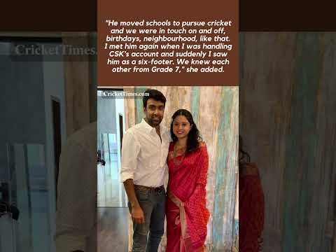 Ravichandran Ashwin and Prithi's beautiful love story #shorts #cricket | Cricket Times