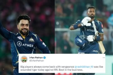 IPL 2023 [Twitter reactions]: Rashid Khan, Hardik Pandya star as Gujarat Titans thrash Rajasthan Royals in Jaipur