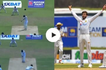 WATCH: Shaheen Afridi gives Sri Lanka early blows; completes 100 Test wickets