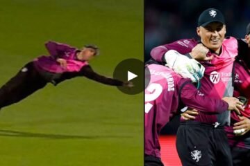 WATCH: Tom Kohler-Cadmore’s one-handed screamer helps Somerset clinch their first T20 Blast title in 18 years
