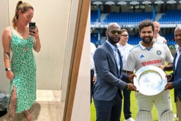 Australia women’s cricketer Amanda Wellington trolls India skipper Rohit Sharma over messy hairstyle