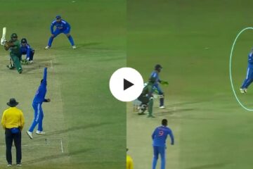 WATCH: Riyan Parag takes a smart catch against Bangladesh; mocks the batter with his wild celebration