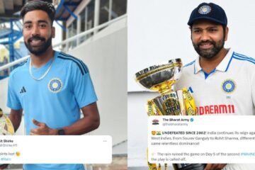 Twitter reactions: India takes series 1-0 after rain forces a draw in the second Test – WI vs IND, 2023