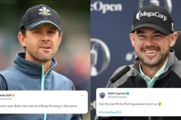 Meet Ricky Ponting’s doppelganger: Fans go crazy after the Aussie great’s look-alike Brian Harman wins The Open Championship