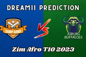 Zim Afro T10 2023, CTSA vs JBL: Match Prediction, Dream11 Team, Fantasy Tips & Pitch Report