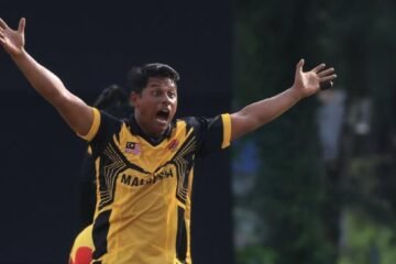 Syazrul Idrus sets a new World record for most wickets in Men’s T20 International