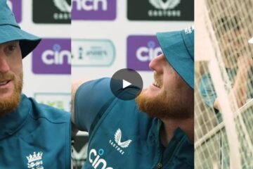 WATCH: Mark Wood plays “I’m a Barbie Girl” song during Ben Stokes’ press conference