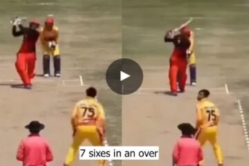 WATCH: Sediqullah Atal creates history by smashing 7 sixes in an over – Kabul Premier League 2023