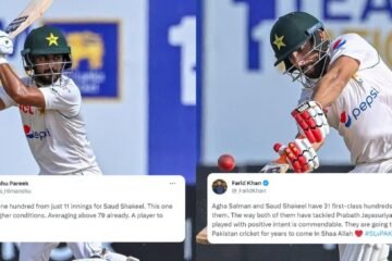 Twitter Reactions: Saud Shakeel, Agha Salman help Pakistan bounce back after Prabath Jayasuriya’s brilliant bowling on Day 2