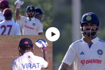 WATCH: Virat Kohli celebrates his first four off the 81st ball in an epic fashion