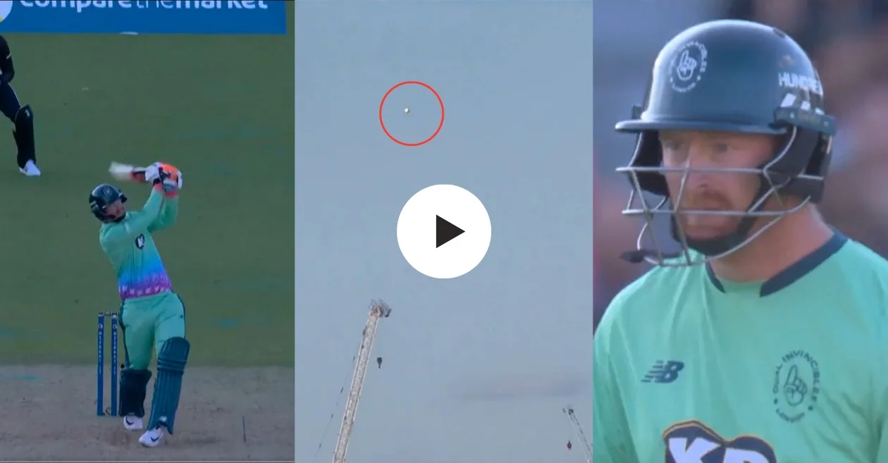 WATCH: Heinrich Klaasen smacks a huge six over deep mid-wicket in the Hundred 2023