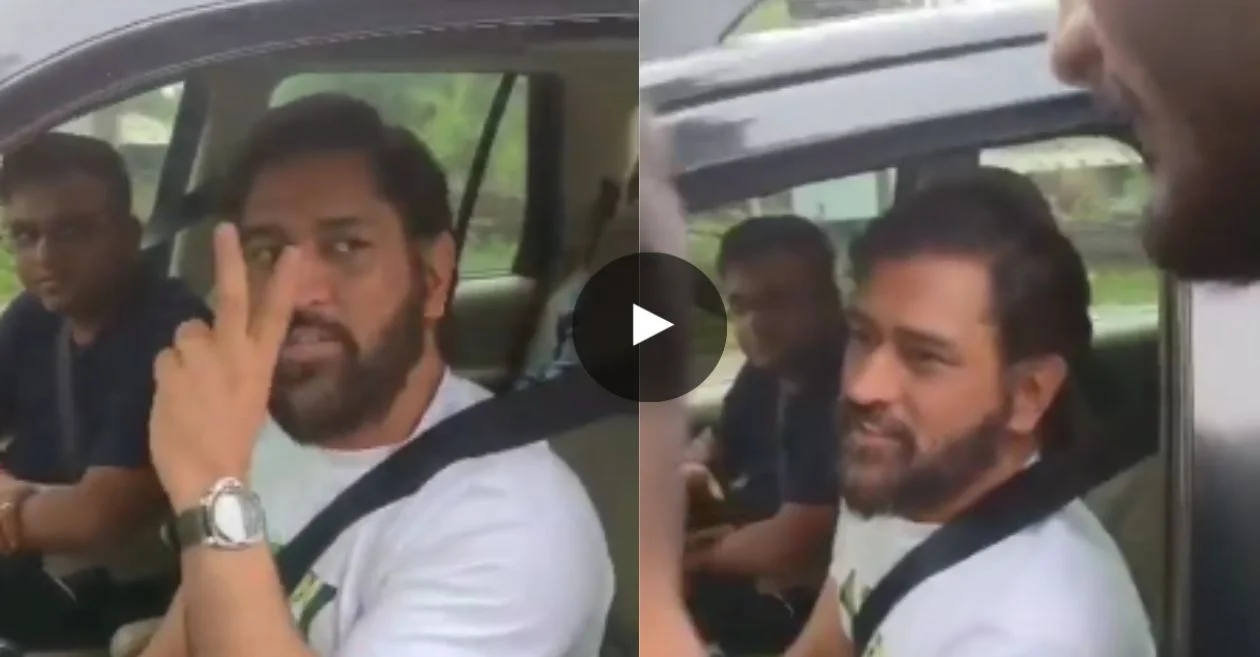 WATCH: MS Dhoni seeks navigation assistance from strangers to reach Ranchi