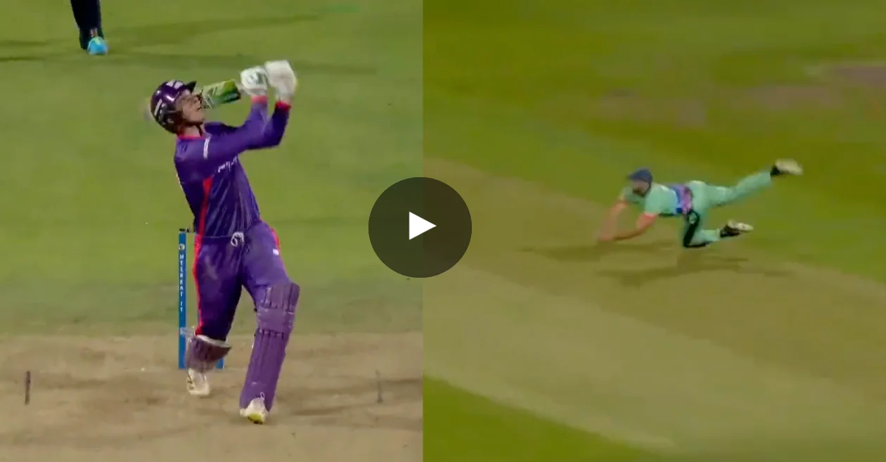 WATCH: Ross Whiteley takes an absolute blinder to dismiss Tom Banton during Oval Invincibles vs Northern Superchargers clash – The Hundred 2023