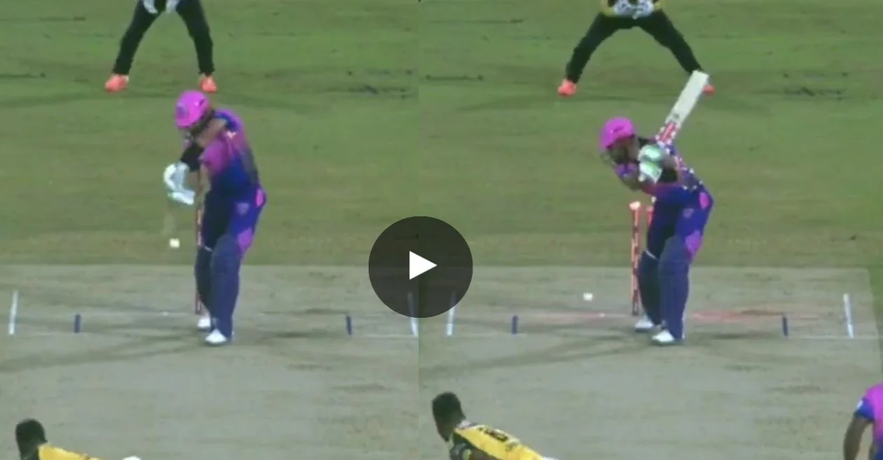 WATCH: Lahiru Kumara cleans up Babar Azam with a brilliant inswinger in LPL 2023