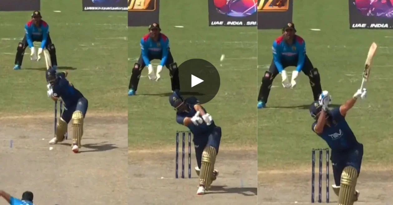 WATCH: Yusuf Pathan’s jaw-dropping one-handed six grabs the spotlight in US Masters T10 League