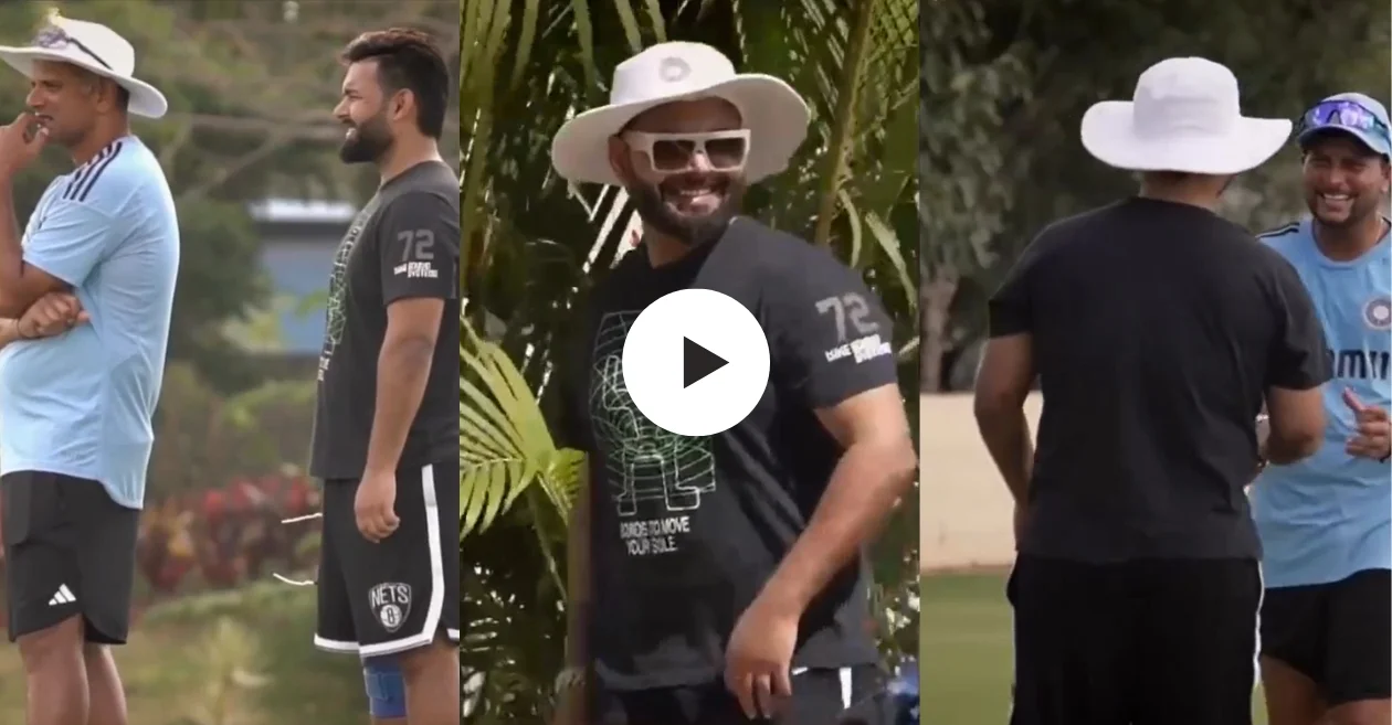 WATCH: Rishabh Pant visits Team India’s Asia Cup training camp in Alur; re-unites with Indian teammates