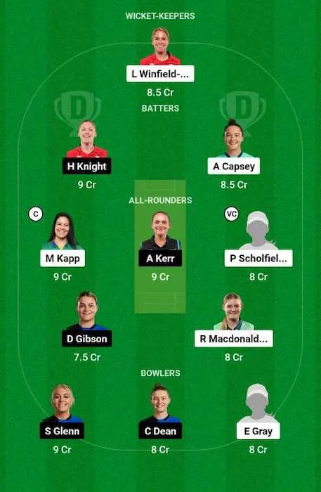 OVI-W vs LNS-W Dream11 Team for today's match