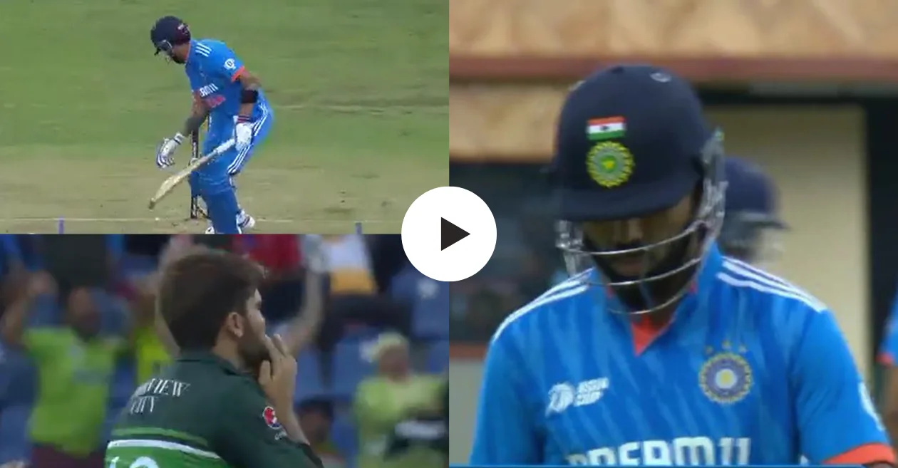 WATCH: Virat Kohli falls victim to Shaheen Afridi’s searing delivery during India vs Pakistan clash in Asia Cup 2023