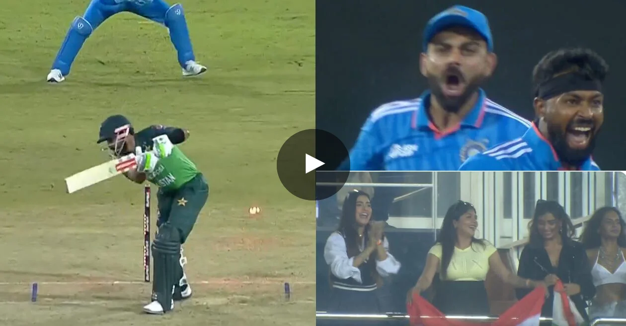 WATCH: Hardik Pandya delivers inch-perfect inswinger to outfox Babar Azam – IND vs PAK, Asia Cup 2023