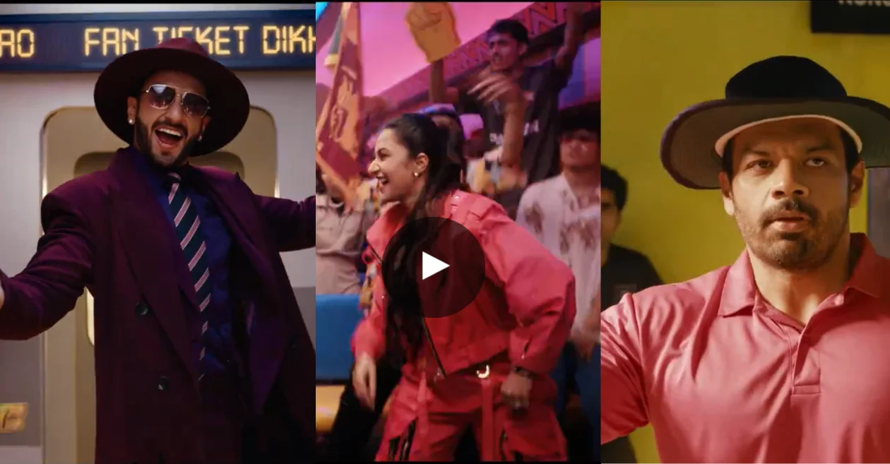 ICC unleashes ODI World Cup 2023 anthem ft. Ranveer Singh, Dhanashree Verma & Gaurav Taneja