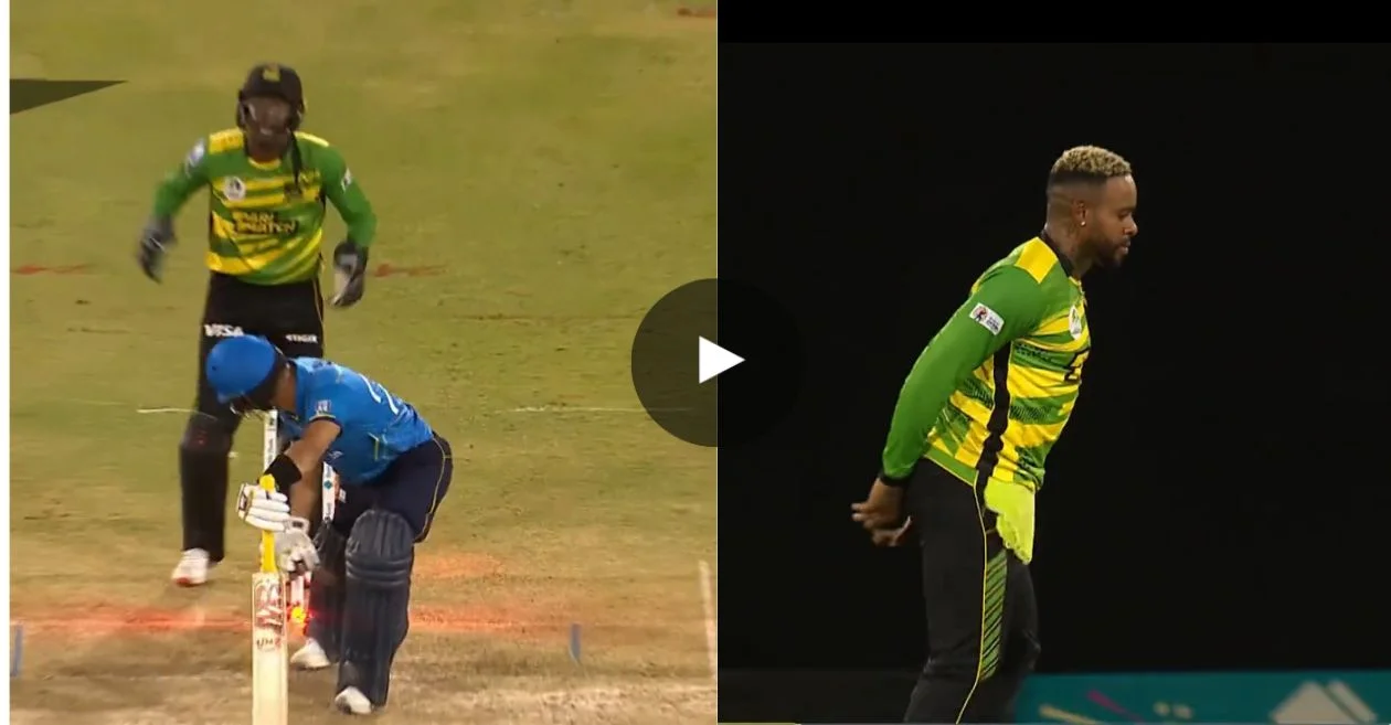 WATCH: Fabian Allen’s unique dance celebration after cleaning up Sikandar Raza with an absolute ripper – CPL 2023 Eliminator