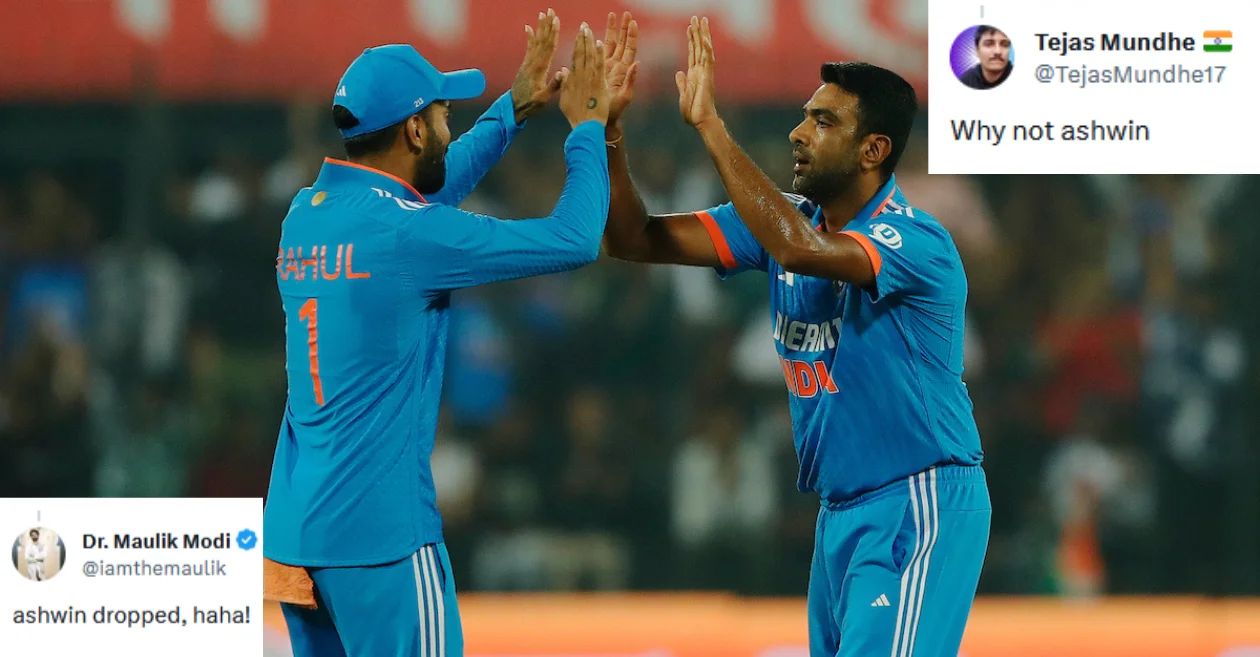 IND vs AUS: Netizens come up with mixed reactions as India rest Ravichandran Ashwin for the third ODI
