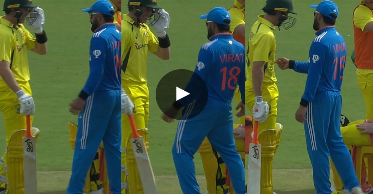 IND vs AUS [WATCH]: Virat Kohli teases Marnus Labuschagne during the Rajkot ODI; netizens react