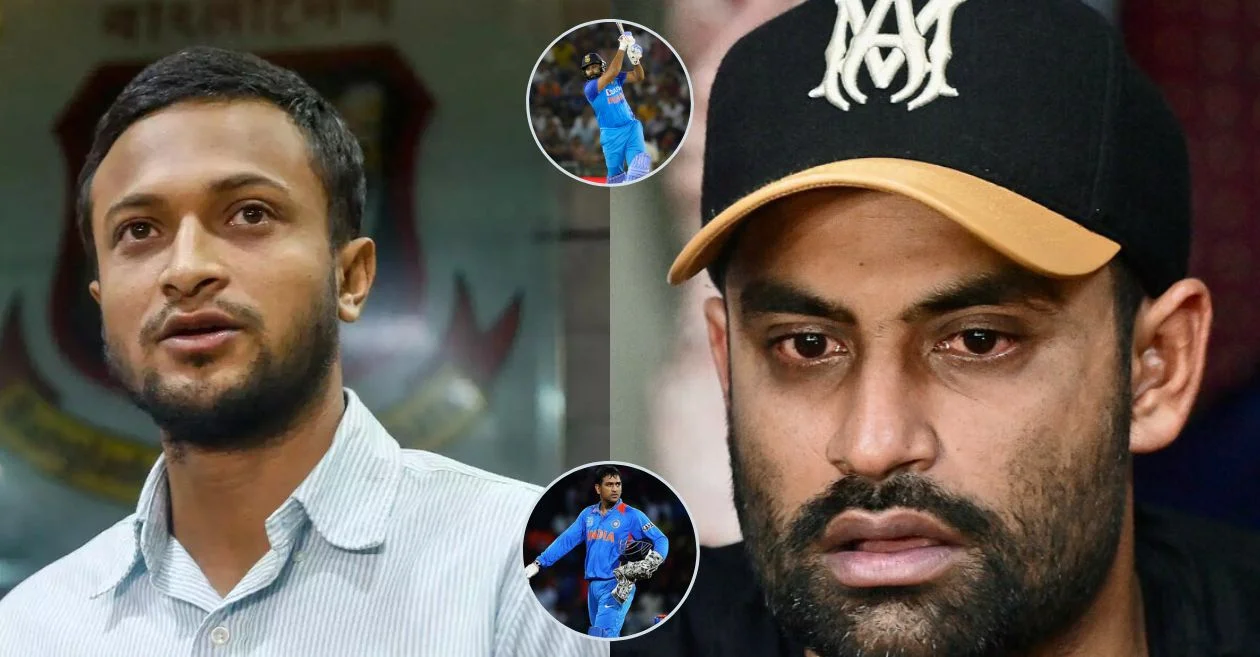 ODI World Cup 2023: Shakib al Hasan addresses Tamim Iqbal’s allegations; advices him to follow Rohit Sharma-MS Dhoni for inspiration