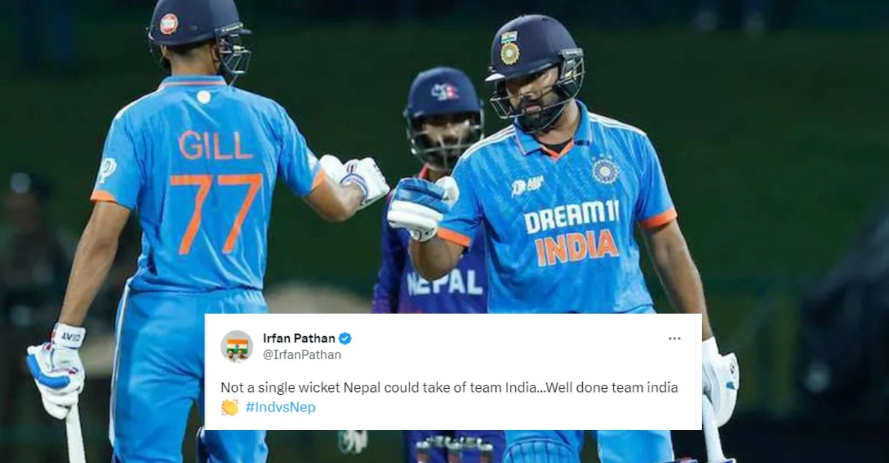 Twitter reactions: Rohit Sharma, Shubman Gill drive India to Super 4 after thrashing Nepal in rain-affected clash – Asia Cup 2023