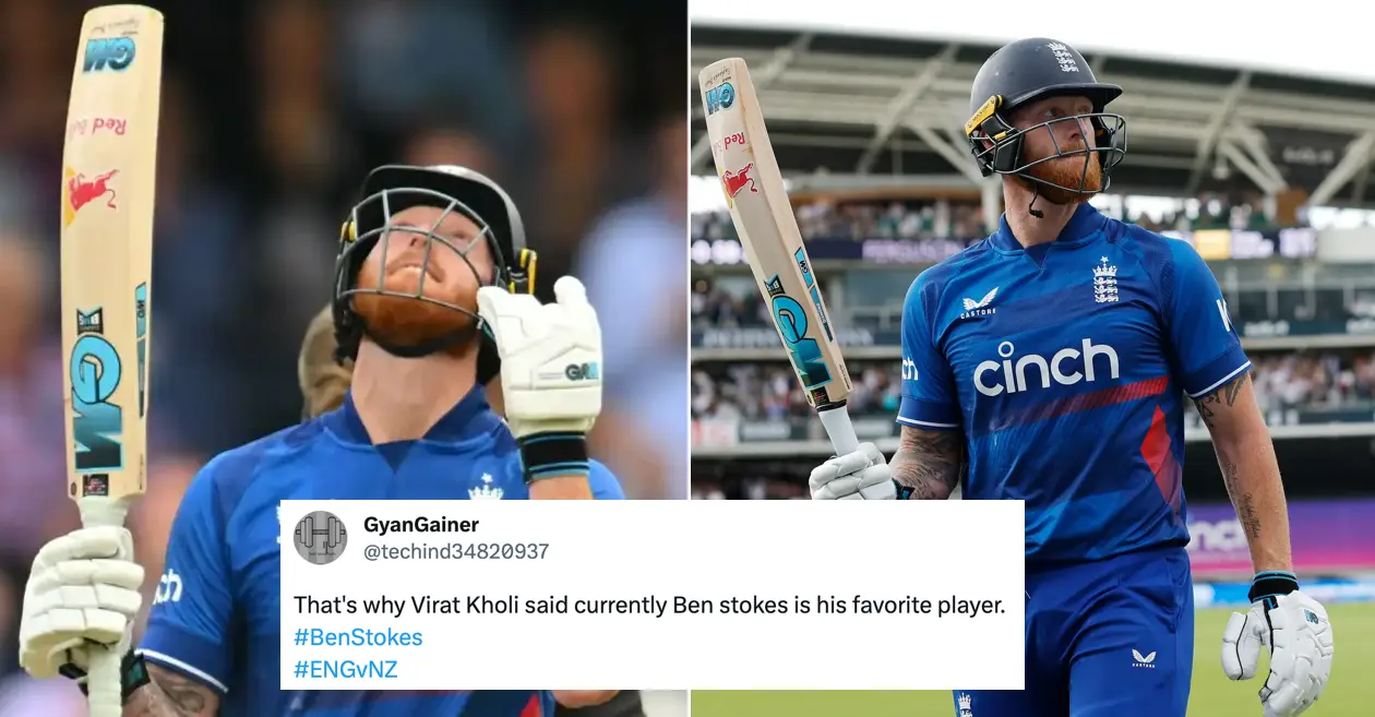 Twitter Reactions: Ben Stokes’ record breaking knock steers England to a resounding win over New Zealand in 3rd ODI