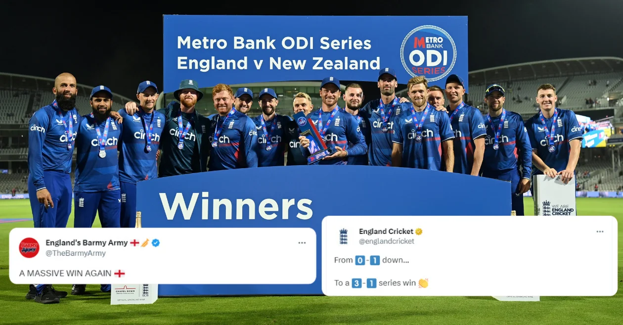 Twitter reactions: Dawid Malan, Moeen Ali propel England to series-clinching victory over New Zealand in 4th ODI