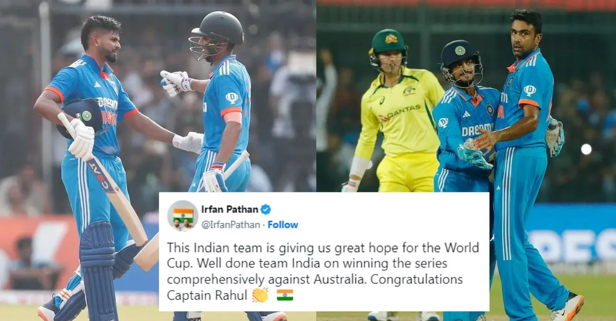 Twitter reactions: Shreyas Iyer, Shubman Gill, spinners shine in India’s series-clinching win over Australia in 2nd ODI