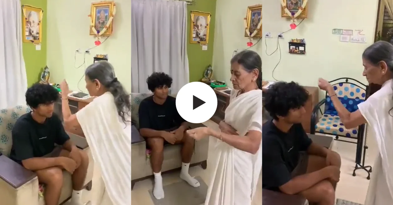 Rachin Ravindra visits his grandparents in Bengaluru; video of grandmother performing Hindu ritual wins hearts – ODI World Cup 2023