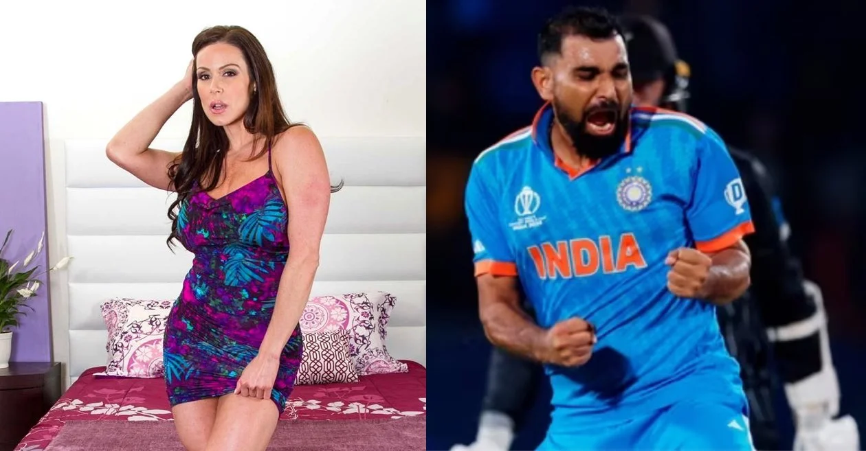 Kendra Lust reacts to Mohammed Shami’s 7-wicket haul against New Zealand