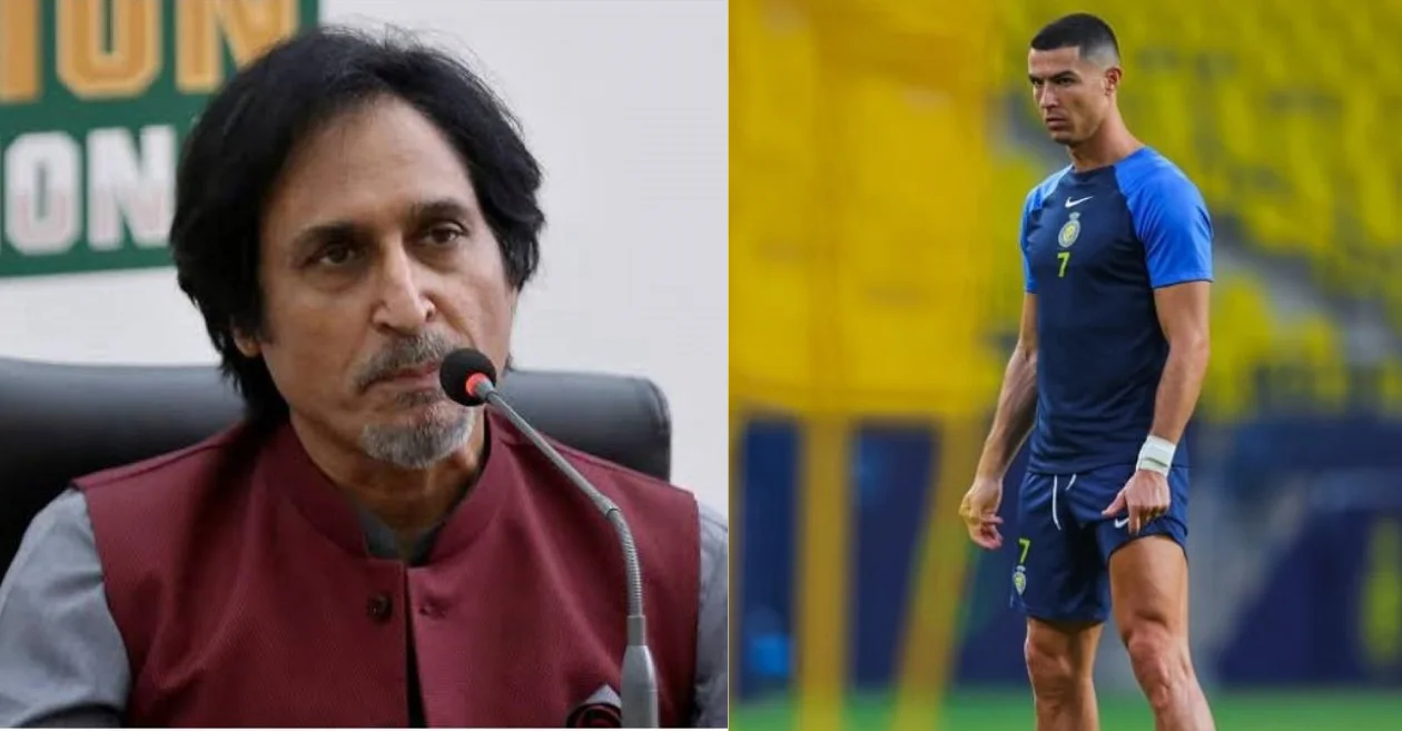 Former Pakistan cricketer Ramiz Raja passes huge remarks on football icon Cristiano Ronaldo