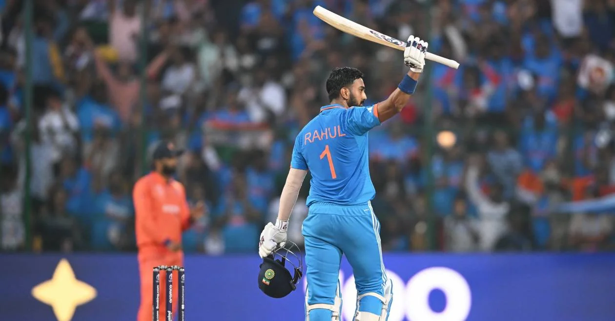 IND vs NED: KL Rahul hits the fastest century by an Indian in ODI World Cup history