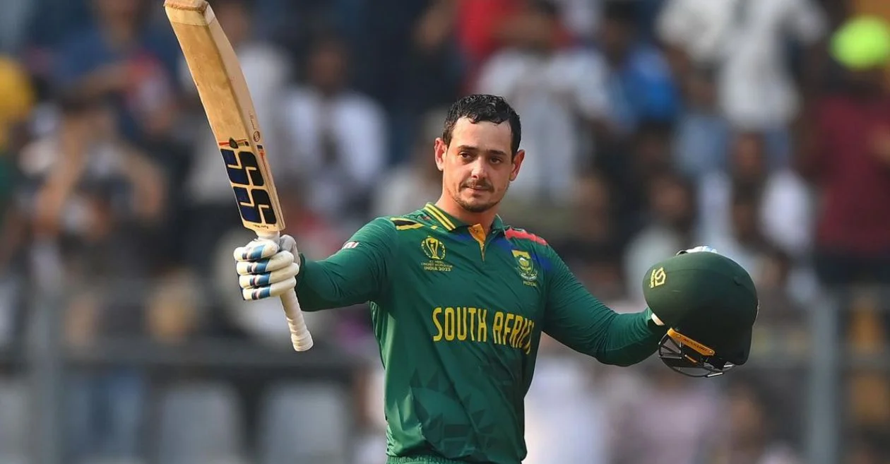 South Africa wicketkeeper Quinton de Kock sets a unique record during ODI World Cup 2023