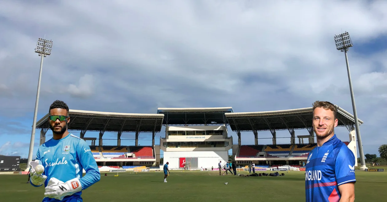 WI vs ENG 2023, 1st ODI: Sir Vivian Richards Stadium Pitch Report, Antigua Weather Forecast, ODI Stats & Records