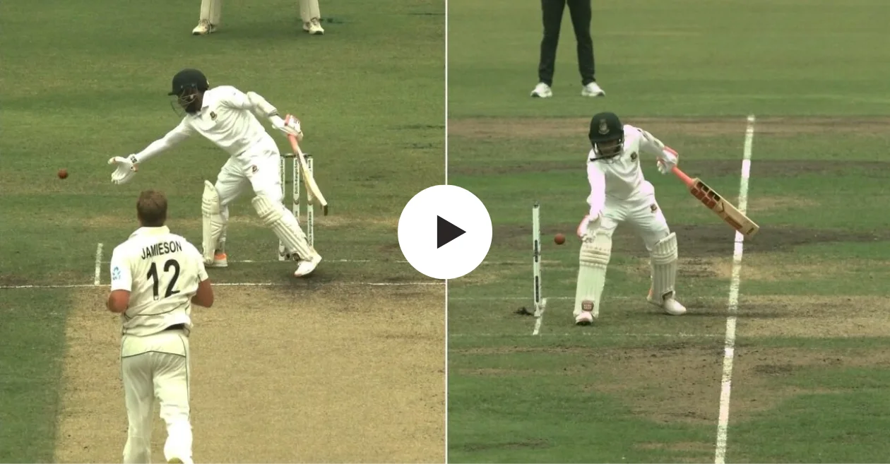 WATCH: Mushfiqur Rahim becomes the first Bangladesh player to be given out for handling the ball – BAN vs NZ 2023, 2nd Test