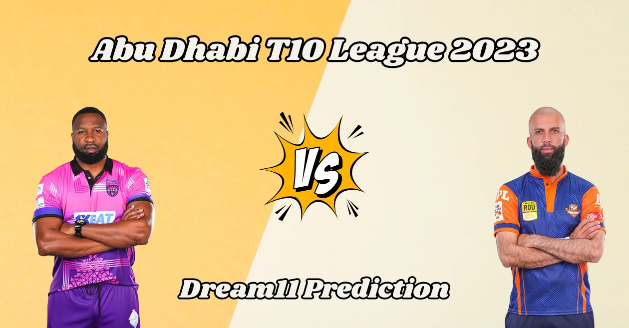 Abu Dhabi T10 League 2023, NYS vs MSA: Match Prediction, Dream11 Team, Fantasy Tips & Pitch Report