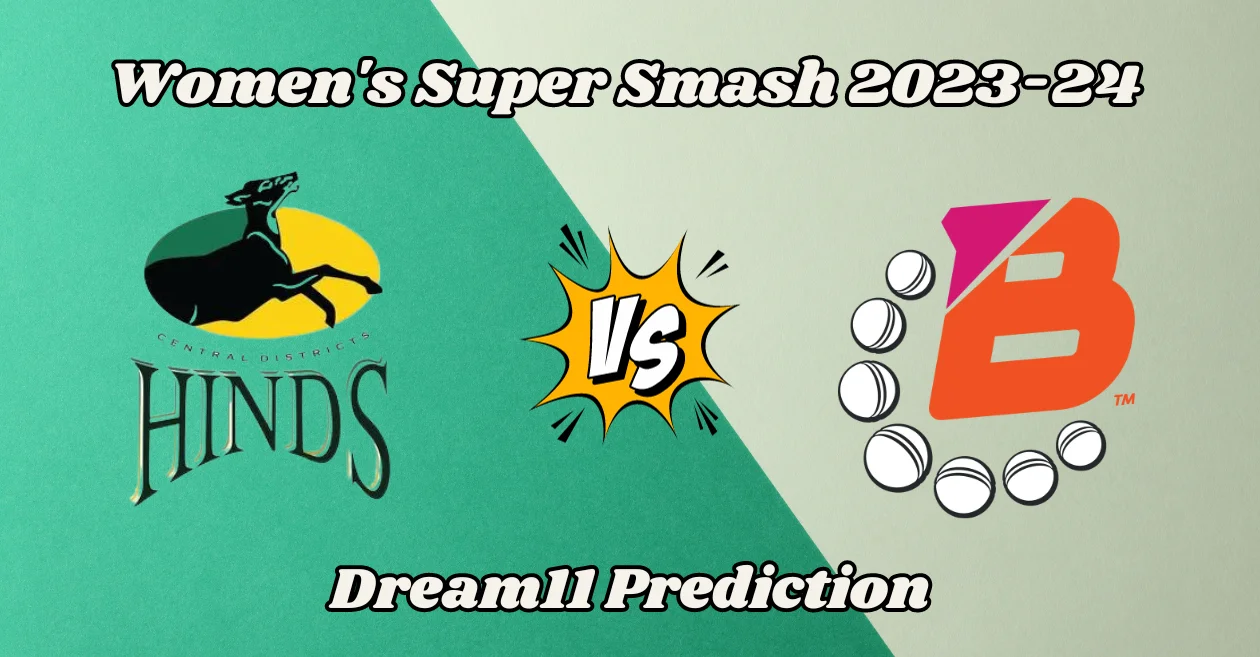 NB-W vs CH-W, Women’s Super Smash 2023-24: Match Prediction, Dream11 Team, Fantasy Tips & Pitch Report – Northern Brave vs Central Hinds