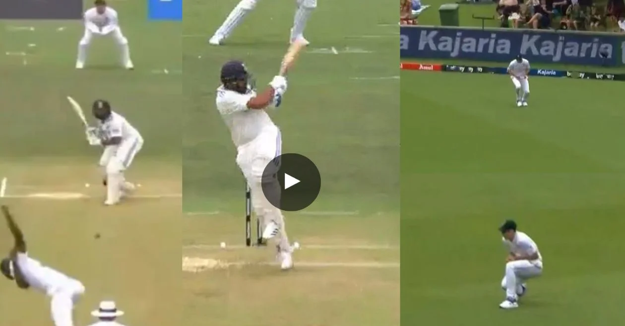 SA vs IND [WATCH]: Rohit Sharma throws his wicket while playing pull shot off Kagiso Rabada on Day 1 of 1st Test