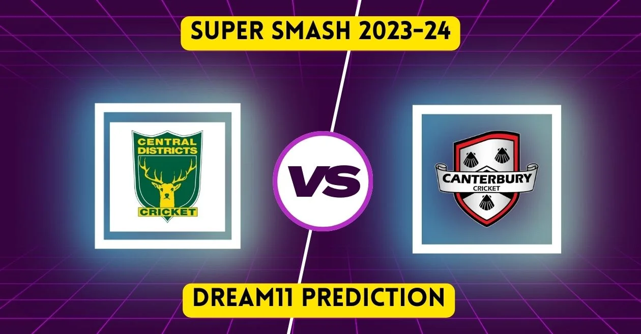 CS vs CTB Super Smash 2023-24: Match Prediction, Dream11 Team, Fantasy Tips & Pitch Report