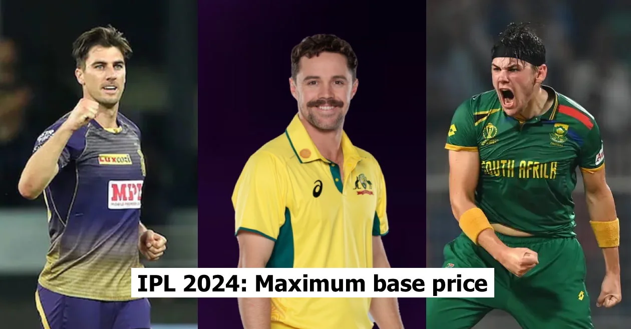 IPL 2024 Auction: List of players with maximum base price